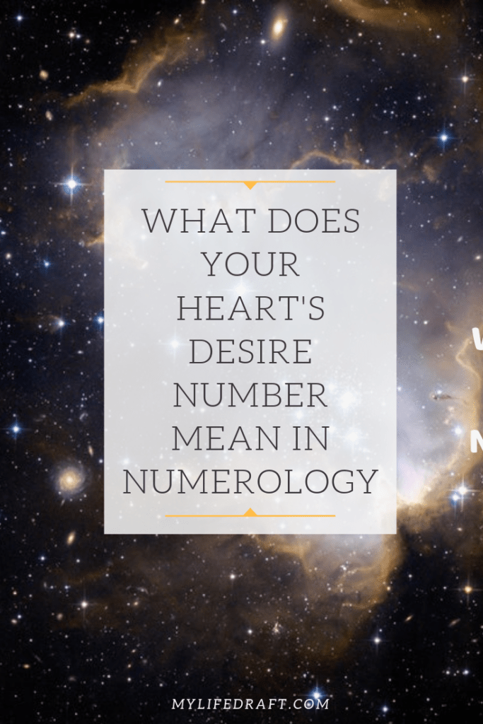 What Does Your Heart's Desire Number Mean in Numerology?
