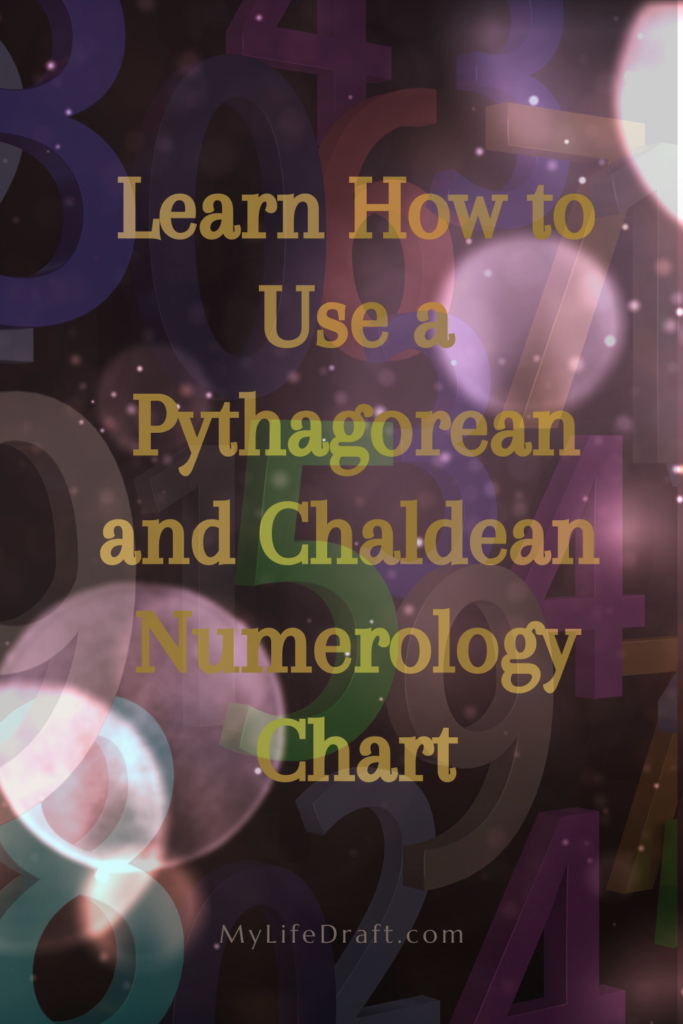 Learn how to use a Pythagorean and Chaldean numerology chart