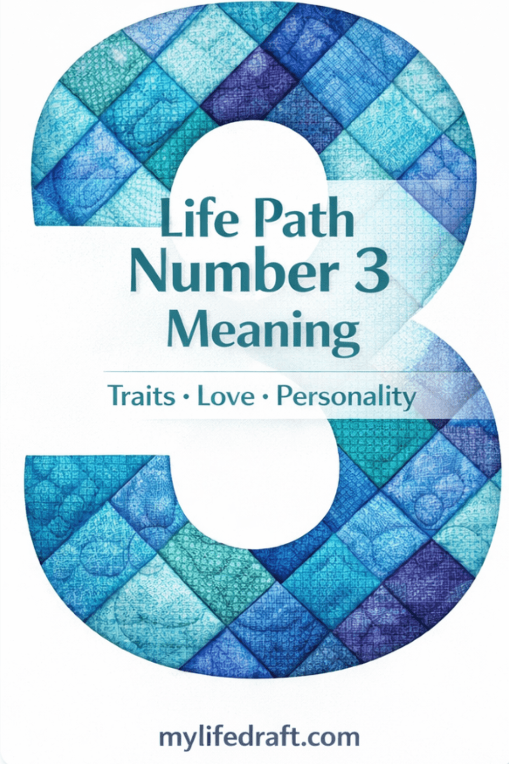 Life Path 3 Personality traits Quilt Pinterest