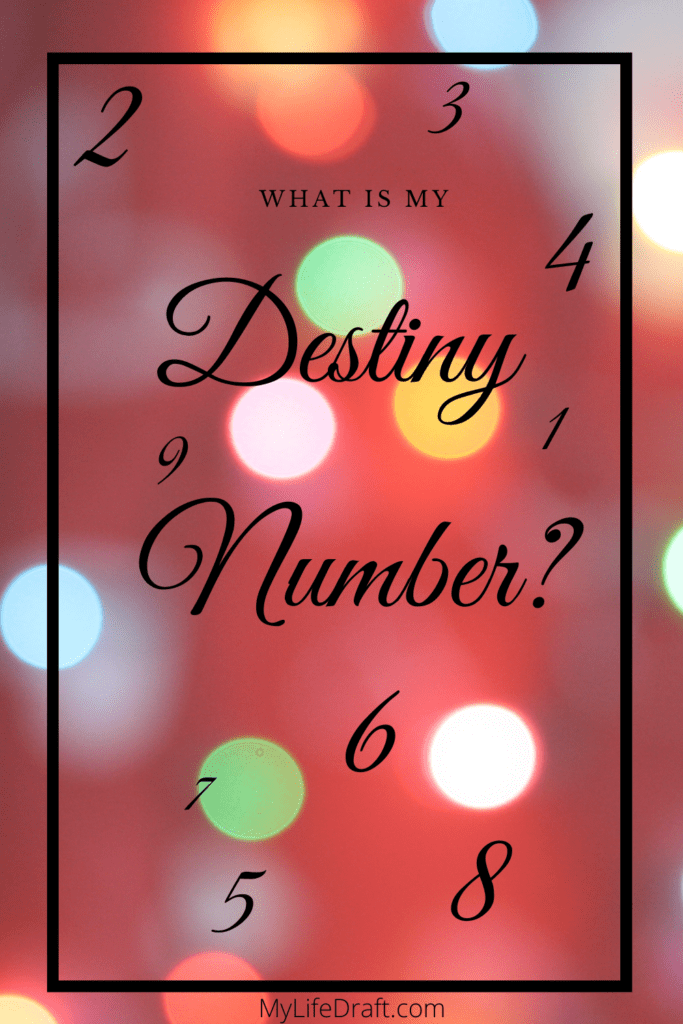 What Does Your Destiny Number Mean?