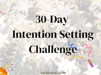 30-Day Intention Setting Challenge