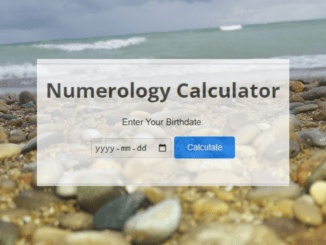 Calculator For Numerology To Discover Your Life Path