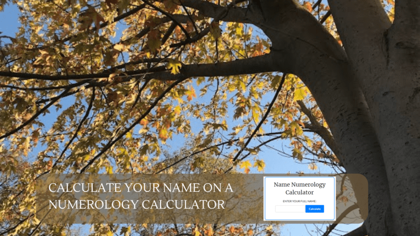 Discover Your Destiny: Name Numerology Calculator