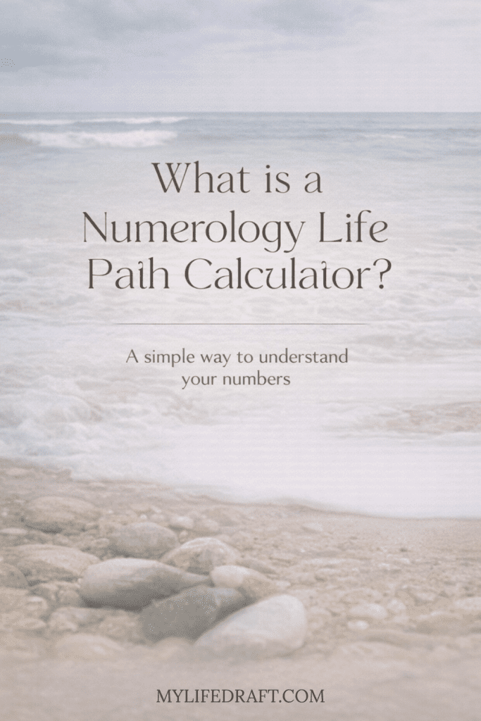 Numerology Life Path Calculator Pinterest