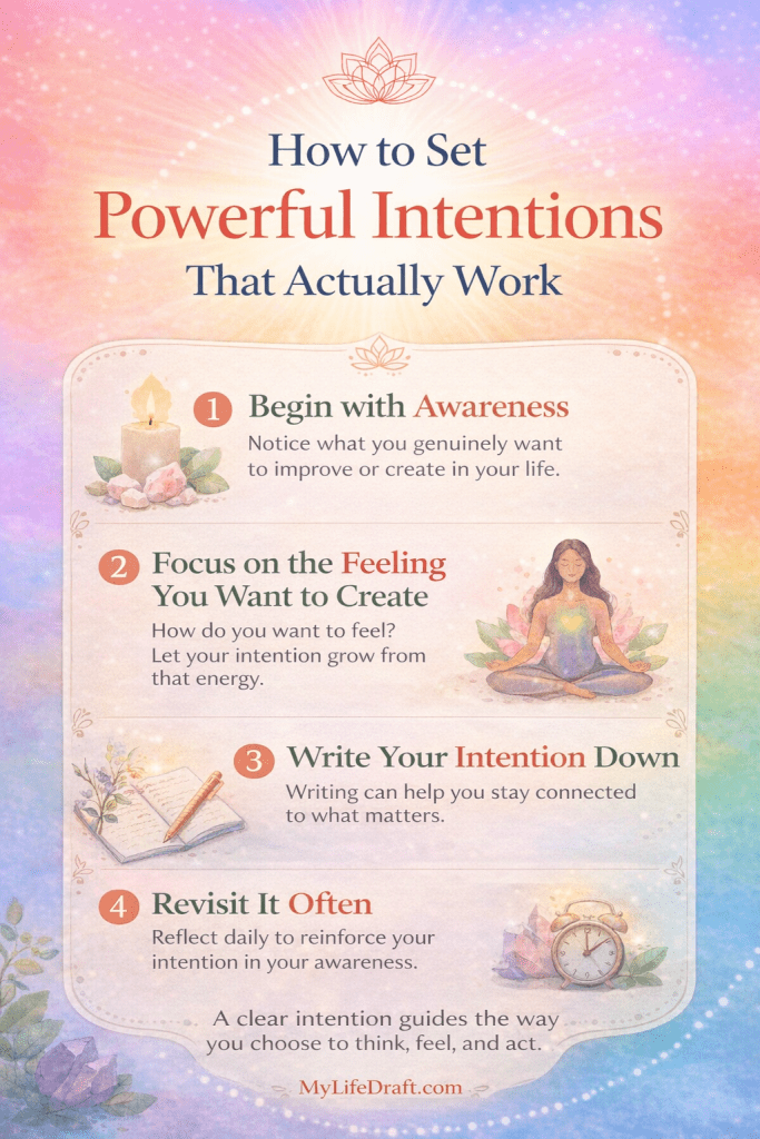 How to Set Powerful Intentions That Actually Work