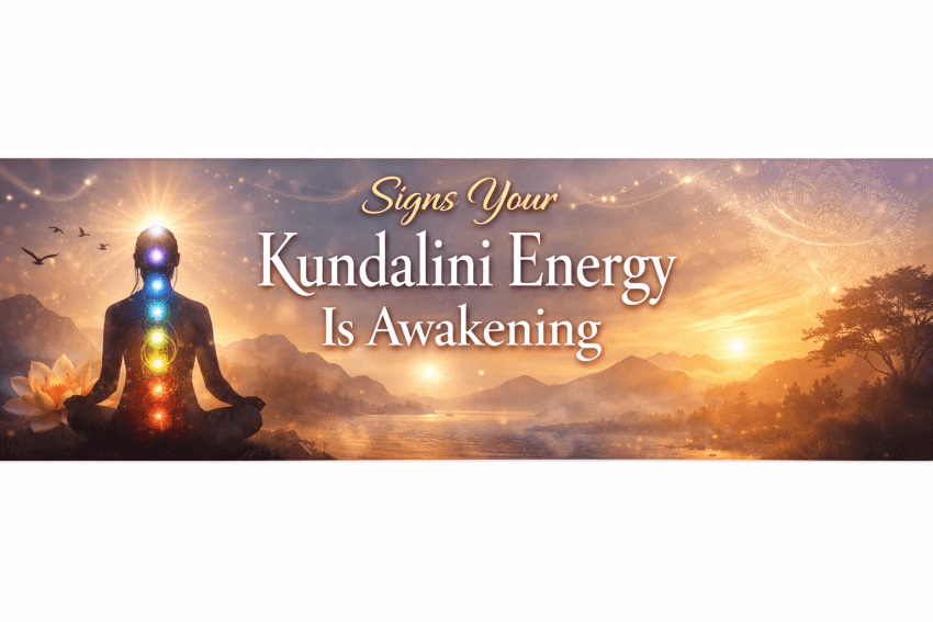 Person in a awakening banner Signs Your Kundalini Energy Is Awakening