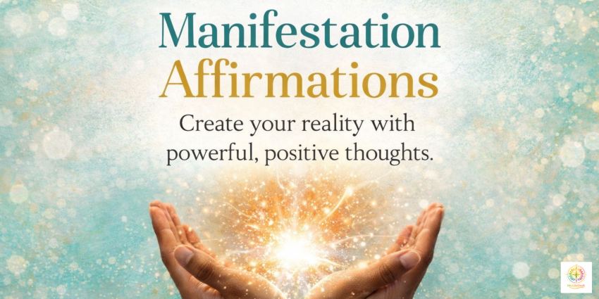 Positive affirmations for manifestation to feel better with calming mindset message